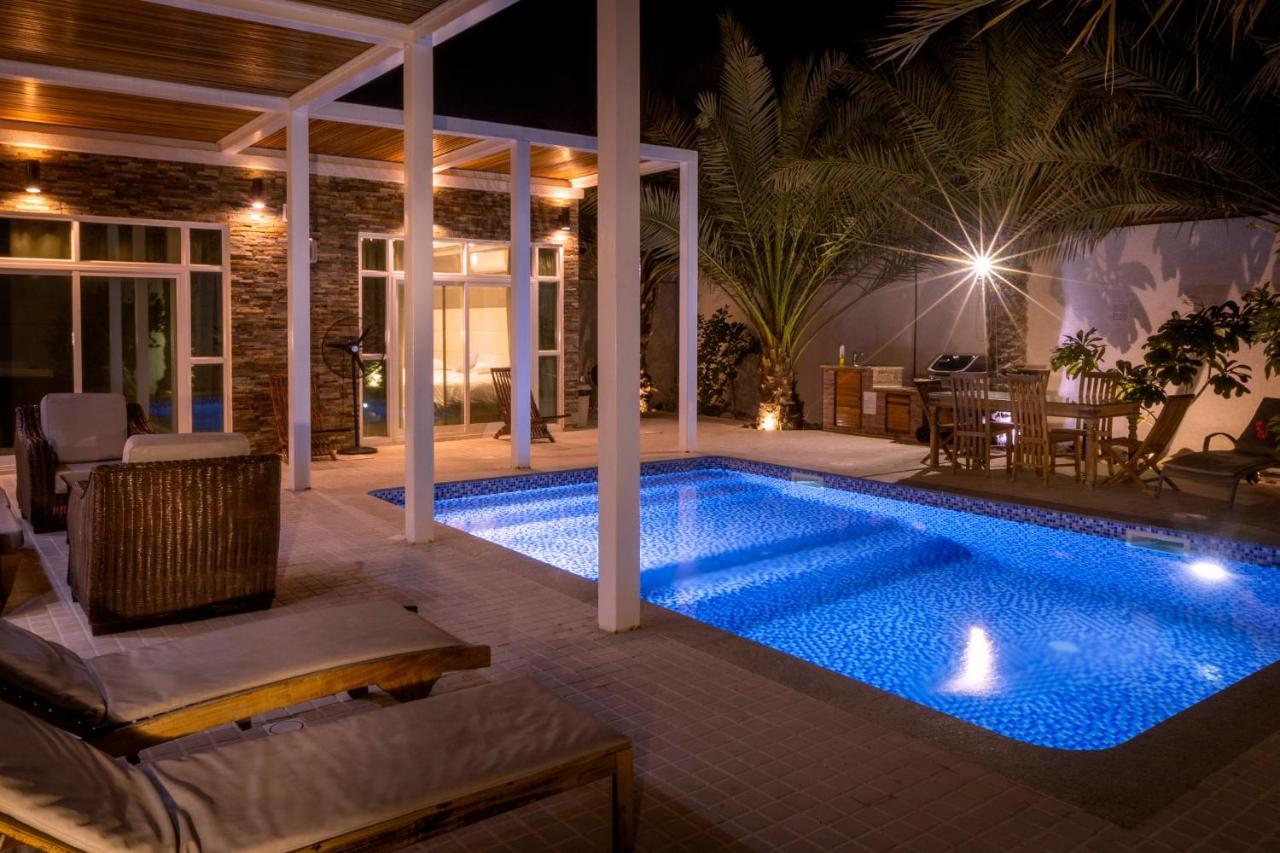 Dar 66 Pool Chalets With Jacuzzi ラアス・アル・ハイマ エクステリア 写真