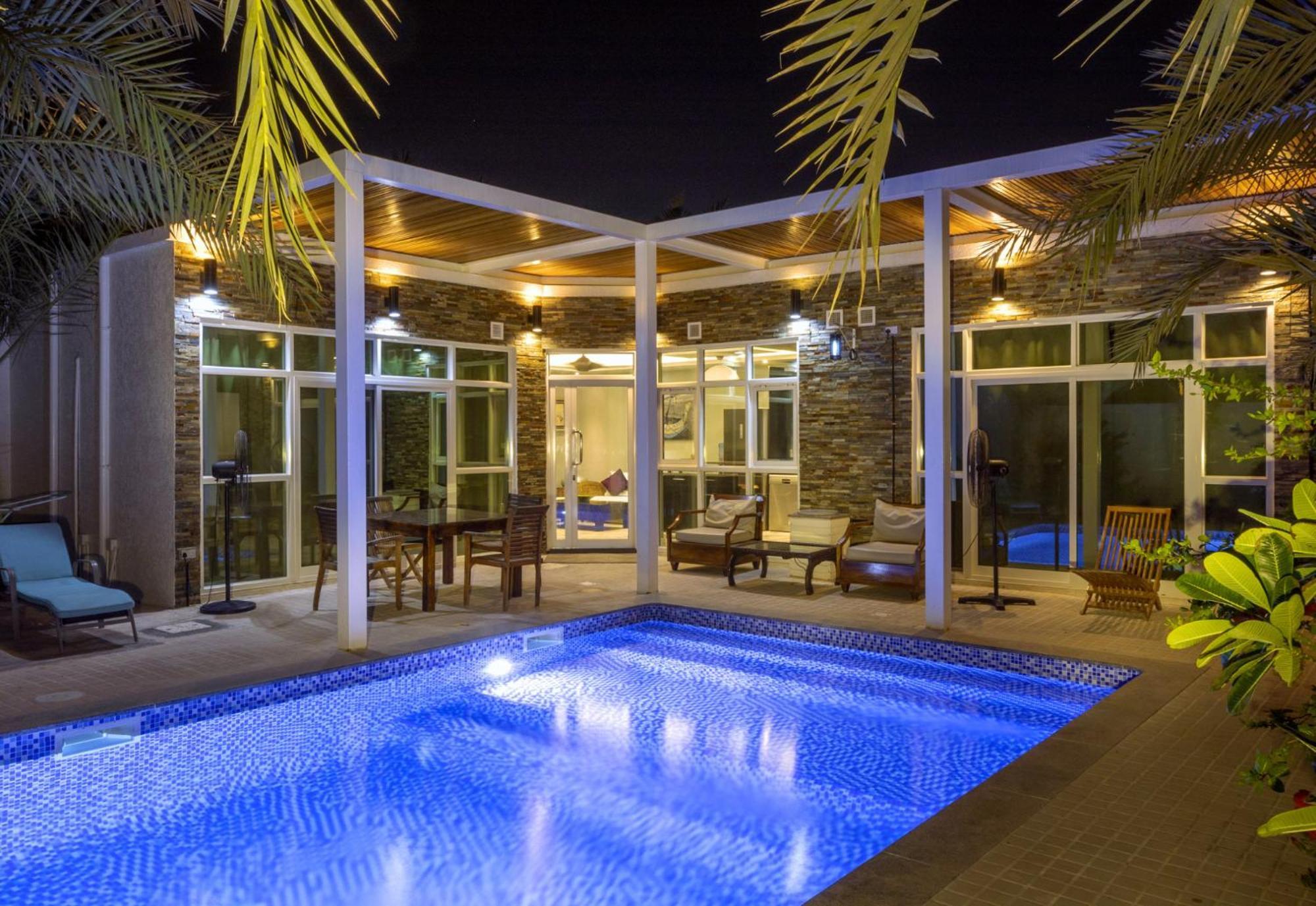 Dar 66 Pool Chalets With Jacuzzi ラアス・アル・ハイマ エクステリア 写真