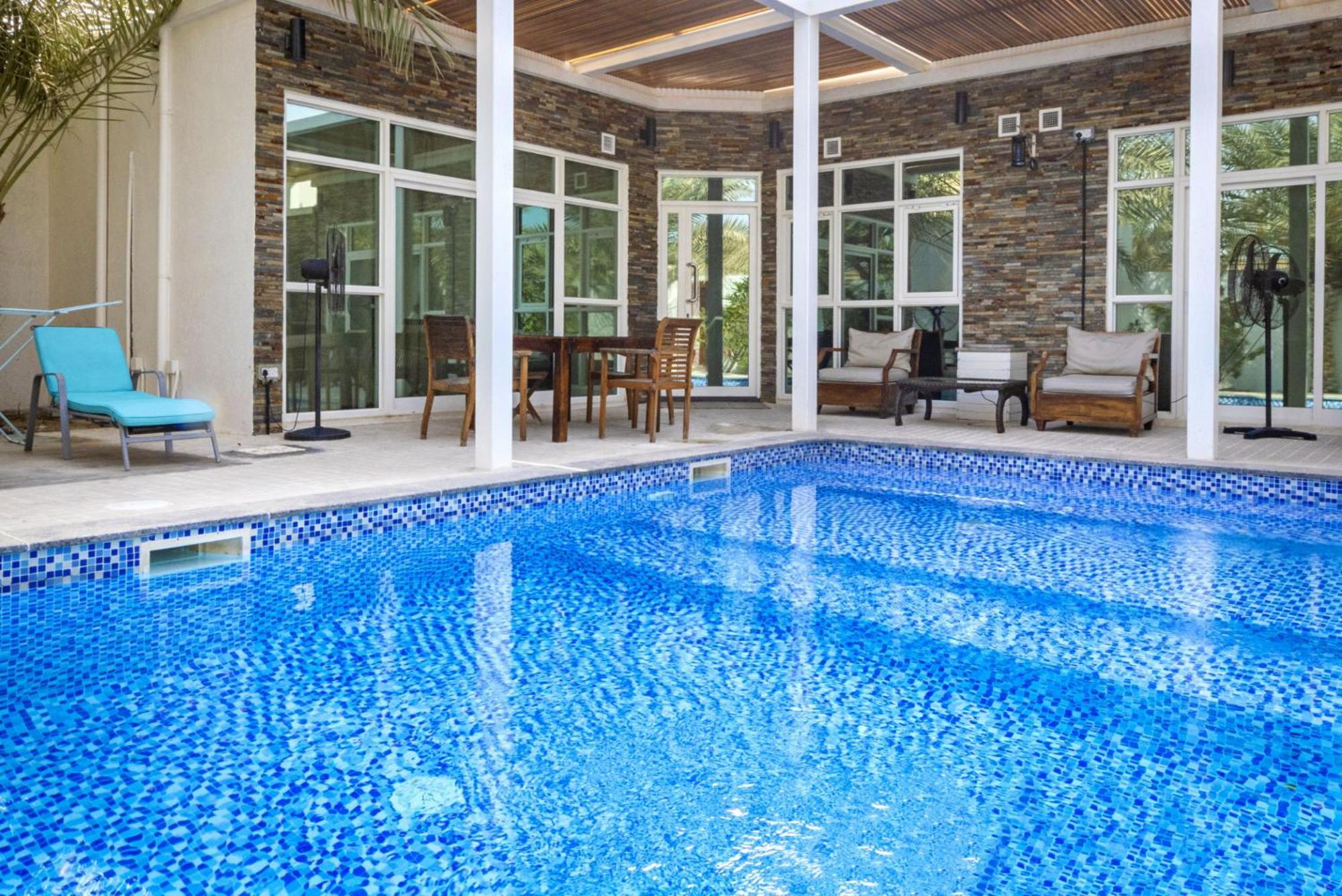 Dar 66 Pool Chalets With Jacuzzi ラアス・アル・ハイマ エクステリア 写真